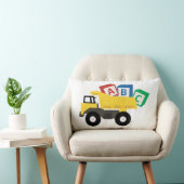 ABC Dump Truck Construction Trucks Kussen (Stoel)