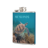Abc-eiland schildpad heupfles (Links)