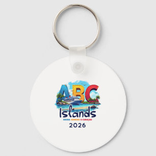 ABC-eilanden Aru Bonaire Curacao Cruise Vakantie 2 Sleutelhanger