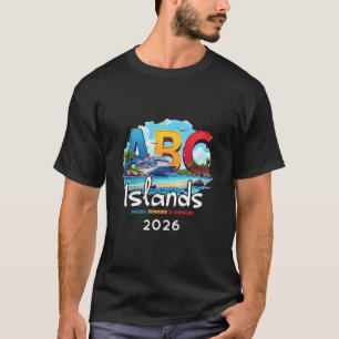 ABC-eilanden Aru Bonaire Curacao Cruise Vakantie 2 T-shirt