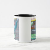 ABC-eilanden, ARUBA, Palm Beach: Colorful Cafe 2 Mok (Midden)