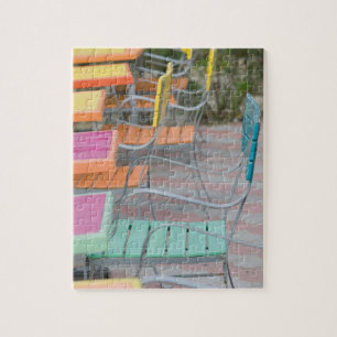 ABC-eilanden, ARUBA, Palm Beach: Colorful Cafe Legpuzzel