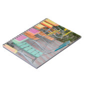 ABC-eilanden, ARUBA, Palm Beach: Colorful Cafe Notitieboek (Linkerzijde)