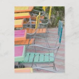 ABC-eilanden, ARUBA, Palm Beach: Kleurenkafel Briefkaart