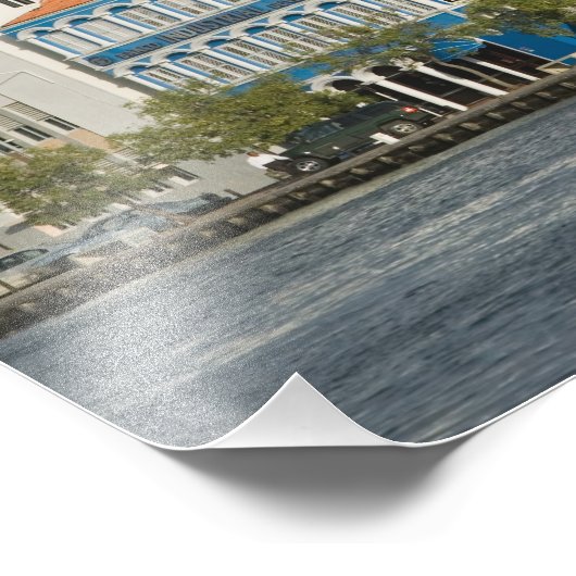 ABC-eilanden, CURACAO, Willemstad: Harborfront 2 Foto Afdruk (Hoek)