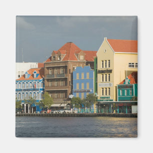 ABC-eilanden, CURACAO, Willemstad: Harborfront 2 Magneet