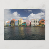 ABC-eilanden, CURACAO, Willemstad: Harborfront Briefkaart (Voorkant)