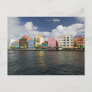 ABC-eilanden, CURACAO, Willemstad: Harborfront Briefkaart