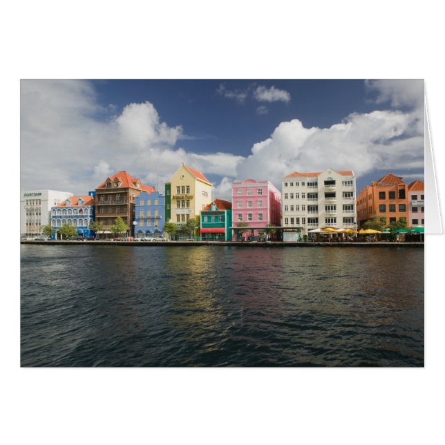 ABC-eilanden, CURACAO, Willemstad: Havenfront (Voorkant Horizontaal)