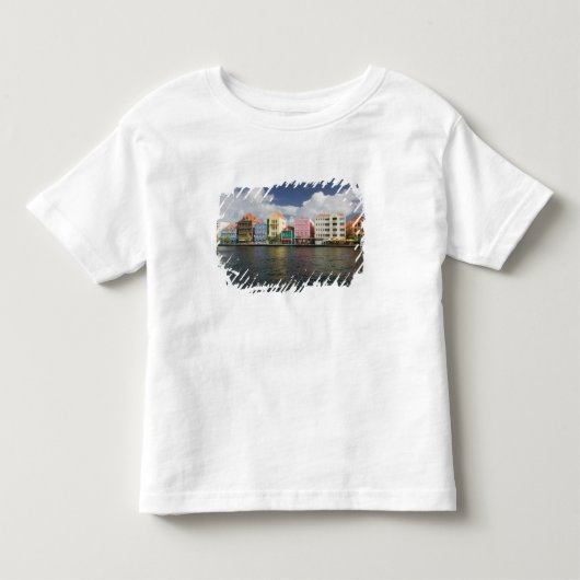 ABC-eilanden, CURACAO, Willemstad: Havenfront Kinder Shirts (Voorkant)