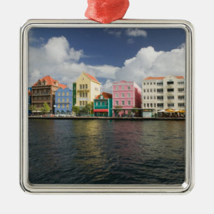 ABC-eilanden, CURACAO, Willemstad: Havenfront Metalen Ornament
