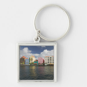 ABC-eilanden, CURACAO, Willemstad: Havenfront Sleutelhanger