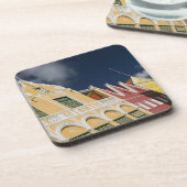 ABC-eilanden, CURACAO, Willemstad: Punda Bier Onderzetter (Linkerzijde)