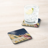 ABC-eilanden, CURACAO, Willemstad: Punda Bier Onderzetter (Rechterzijde)