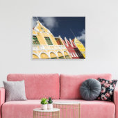 ABC-eilanden, CURACAO, Willemstad: Punda Canvas Afdruk (Insitu (Woonkamer))