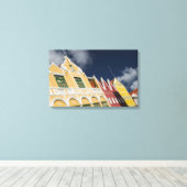 ABC-eilanden, CURACAO, Willemstad: Punda Canvas Afdruk (Insitu (Houten vloer))
