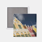 ABC-eilanden, CURACAO, Willemstad: Punda Magneet (Voorkant / Achterkant)