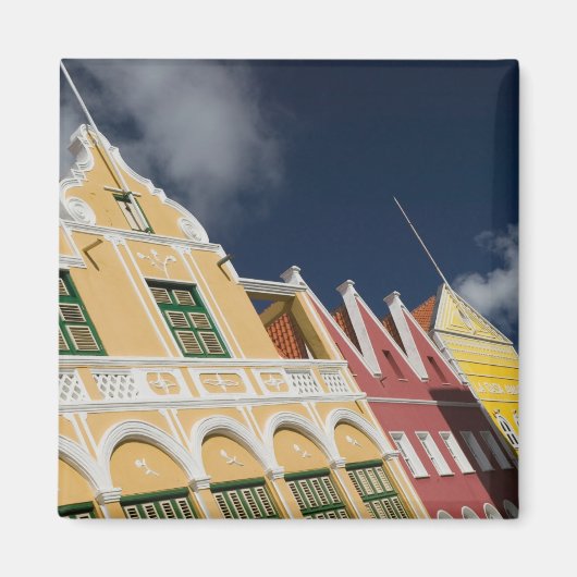 ABC-eilanden, CURACAO, Willemstad: Punda Magneet (Voorkant)
