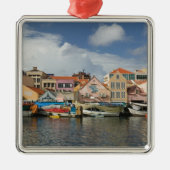 ABC-eilanden, CURACAO, Willemstad: Punda Metalen Ornament (Voorkant)