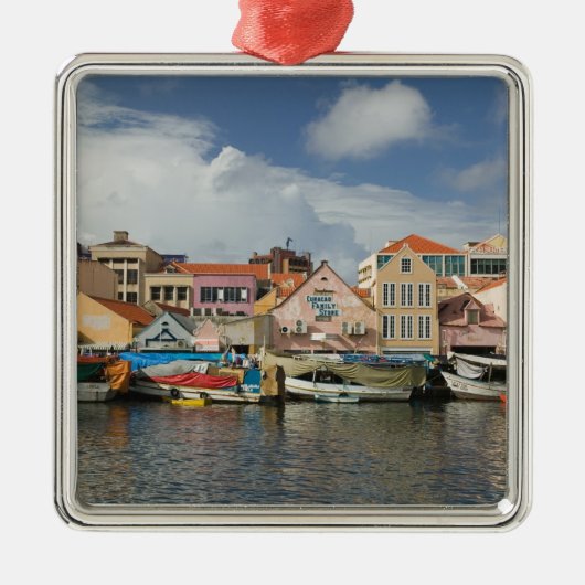 ABC-eilanden, CURACAO, Willemstad: Punda Metalen Ornament (Voorkant)