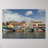 ABC-eilanden, CURACAO, Willemstad: Punda, Poster (Voorkant)