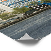 ABC-eilanden, CURACAO, Willemstad: Waterfront 2 Poster (Hoek)