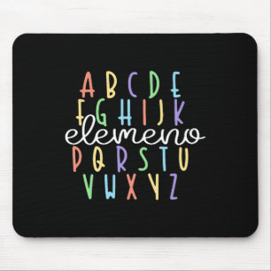 Abc Elemeno kleuterleraren leuke cadeaus terug T Muismat