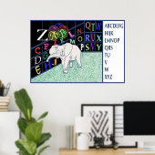 ABC ELEPHANT Item#140/pos Poster (Thuiskantoor)
