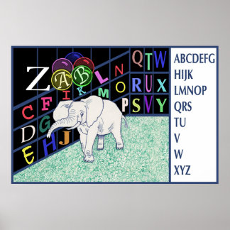 ABC ELEPHANT Item#140/pos Poster