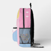 ABC EN 123 WHIMSICALE KINDERRUGZAK BEDRUKTE RUGZAK (Rechts)