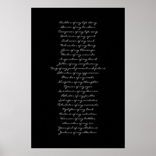 abc-eredienst poster (Voorkant)