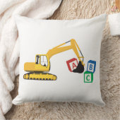 ABC Excavator Construction Truck Kussen (Deken)
