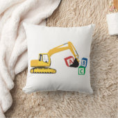 ABC Excavator Construction Truck Kussen (Deken)