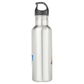 ABC Excavator Construction Truck Waterfles (Achterkant)