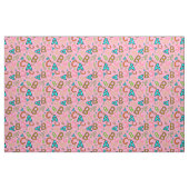 ABC Fun Learning Patroon op roze Stof (Fat Quarter)