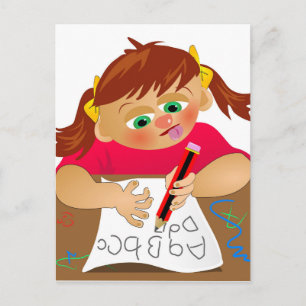 Abc Girl Briefkaart