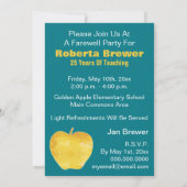 ABC Golden Apple pensionering uitgeschakeld Kaart (Achterkant)