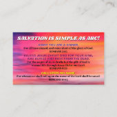 ABC Gospel Christelijke KJV Schrift Visitekaartje (Voorkant)