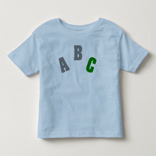 ABC Green Shirt (Voorkant)