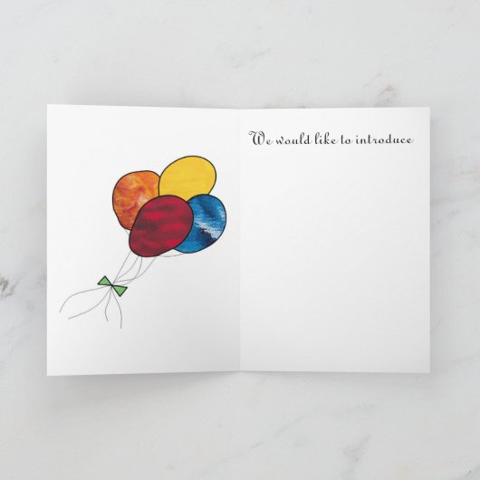 ABC, heet het Nieuwe Lid van Onze Familie welkom Aankondiging (Binnen)