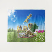 ABC-hoofdalphabet-thema's. Wandkleed (Voorkant (horizontaal))