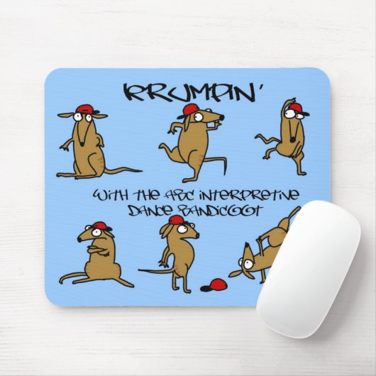ABC Interpretive Dance Bandicoot Krumpad Muismat (Met muis)