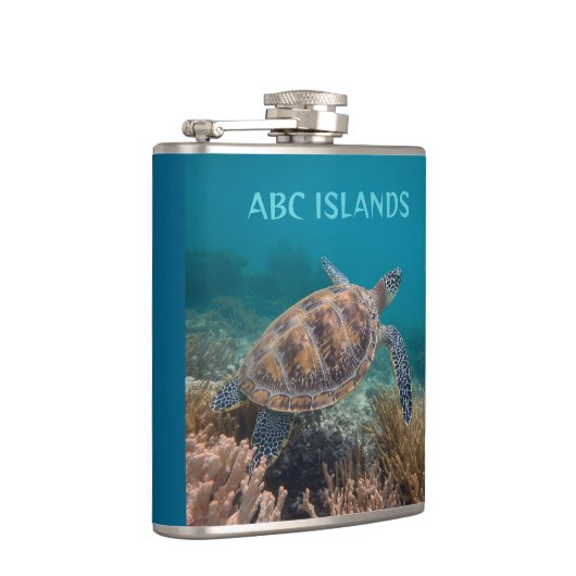 Abc island turtle heupfles (Rechts)