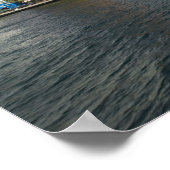 ABC Islands, CURACAO, Willemstad: Harborfront Poster (Hoek)