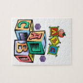 Abc Jigzaag Puzzle Legpuzzel (Horizontaal)