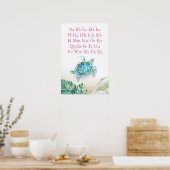 ABC Kids Posters Tropische Zeeschildpad (Keuken)