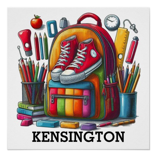 ABC KIJK ME AAN PERFECT POSTER (Voorkant)