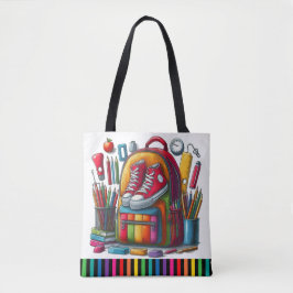 ABC KIJK NAAR MIJ - Zie Canvas tas