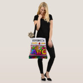 ABC KIJK NAAR MIJ - Zie Canvas tas (Op model)