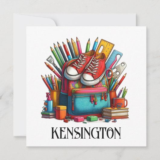 ABC KIJK NAAR MIJ - ZIE TERUG NOTITIEKAARTJE (Voorkant)